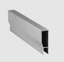Aluminiumprofile für Mexiko Badezimmertüren Silber Anodisierungsweiß Pulverbeschichtung