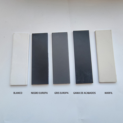 Aluminiumprofile für Mexiko Trennwände 6063 Aluminiumlegierung Anodisierung und Holzkorn