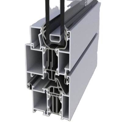6063 T5 Aluminium-Extrusionsprofile für die Pulverbeschichtung und Anodisierung von Fensterrahmen