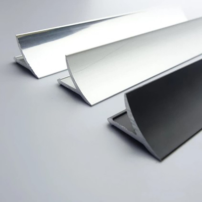 Pulverbeschichtung Aluminiumprofil T-Kanal-Übergang Metallfliesen für die Renovierung