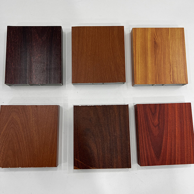 Aluminium-Extrusionsprofile für Vorhangwände Holzkorn/Fassade/Werkfläche/Mühlveredelung