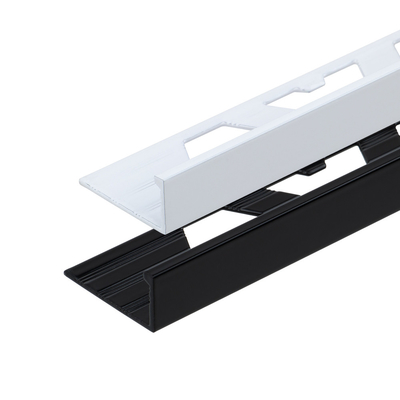 Aluminiumchrom Quadrat-Box-Abschnitt Fliesen-Trim für 6063 Aluminiumlegierung Struktur Profil