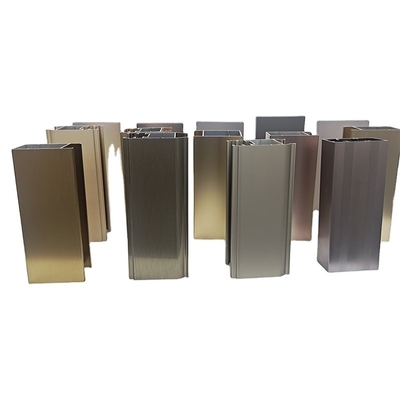 Legierung T3-T8 Temperatur angepasstes Aluminiumrahmenprofil 6063 6061 für Fenster