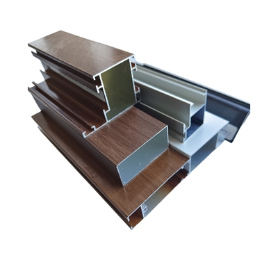 6063-T5 Aluminium-Rahmen der besten Qualität 6000-Serie Anodisierende Silberprofile für Fenster