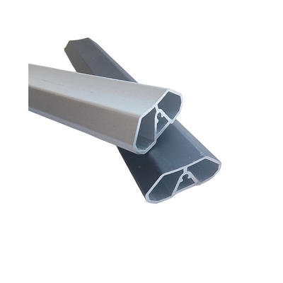 6063-T5 Aluminium-Rahmen der besten Qualität 6000-Serie Anodisierende Silberprofile für Fenster