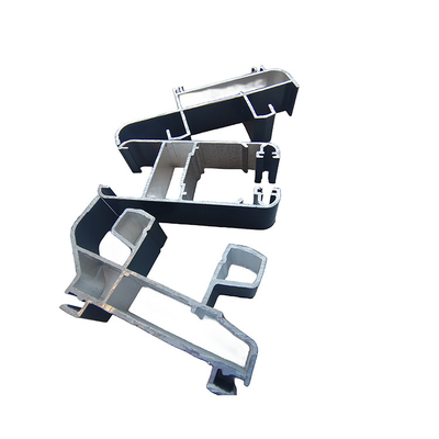 6000-Serie angepasste Aluminium-Extrudierte Profile für den Bau in verschiedenen Größen