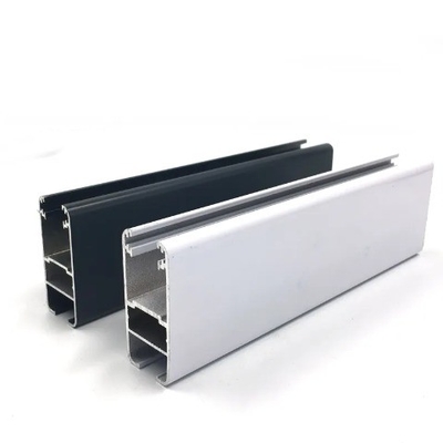 Südafrika Markt Pulverbeschichtung Bronze Aluminium Profil für Fenster und Türen
