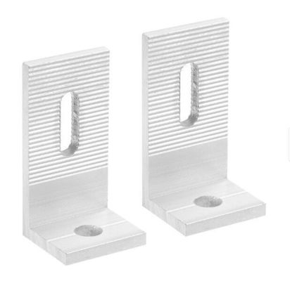 6063-T5 Aluminiumrahmen Aluminium 90° Winkelprofile für Fassadenbefestigungsanker