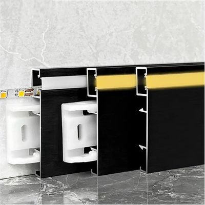 LED-Aluminium-Profil-Skirtenbrett für die Küche 6063-T5 Aluminium-Rahmen Home