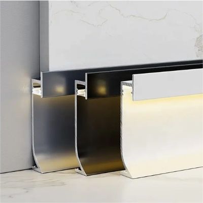 LED-Aluminium-Profil-Skirtenbrett für die Küche 6063-T5 Aluminium-Rahmen Home