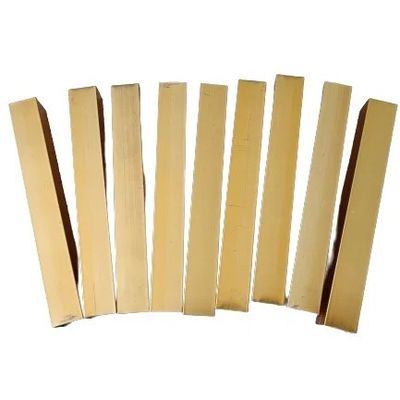 angepasste Farben Gold Aluminium Profil für Dekoration in 6063-T5 Aluminiumrahmen