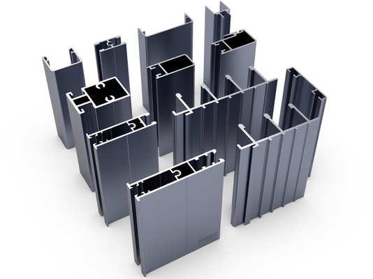 Anodisierung von Aluminiumprofilen Rahmen mit Stanzbohrung Präzisionsschneiden CNC-Verfahren