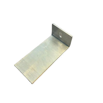 Customized OEM Aluminium Extrusions Profile Silber Anodisierung Eckstange L-Form Profil