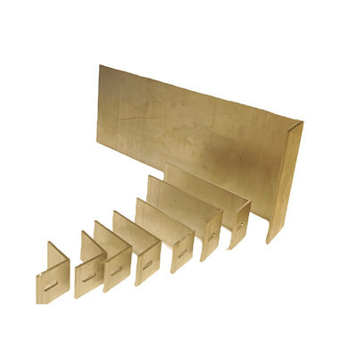 Customized OEM Aluminium Extrusions Profile Silber Anodisierung Eckstange L-Form Profil