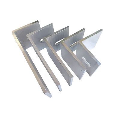 Aluminium-L-Form-Solarplatten-Begrenzungen 80x40x40mm für Außenanwendungen