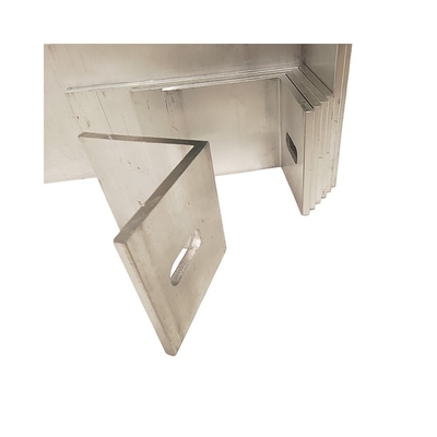 Präzisionsverträglichkeit Aluminiumstützprofile für Fassaden und Vorhangwände
