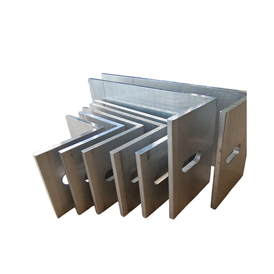 Fensterverarbeitung Dienst Decoiling L Fenster Aluminium Winkel Halter Profil mit Löchern