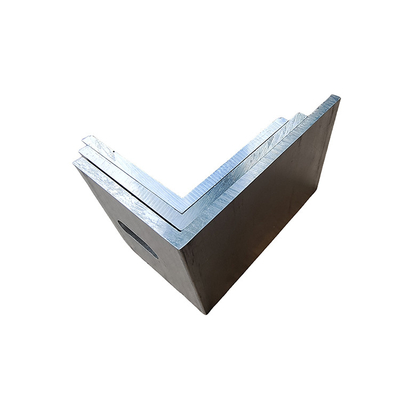 Fensterverarbeitung Dienst Decoiling L Fenster Aluminium Winkel Halter Profil mit Löchern