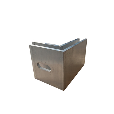 Anodisierte Aluminium-Extrusionsprofile L Aluminium-Winkelwinkel mit Legierung der Serie 6000
