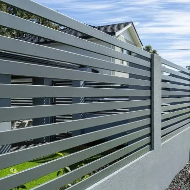 Gartenzaun Modclassic Design Stil Aluminium Metallzaun Paneele mit Zubehör