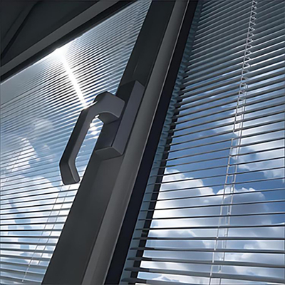 Handelsübliche Fensterläden aus Aluminium 6063