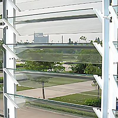 Aluminiumprofilfenstersystem mit tiefgehender Prozessbohrung, Präzisionsbohrung und CNC-Schnitt
