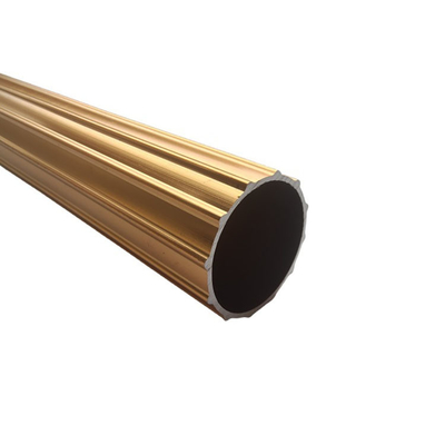 6063 T5 Aluminiumprofile mit extrudierten Profilen Rundrohr in verschiedenen Typen