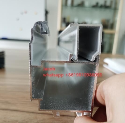 6063 Aluminiumprofile mit Anthrazitpulverbeschichtung für Fenster und Türen in Madagaskar