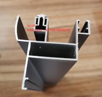 6063 Aluminiumprofile mit Anthrazitpulverbeschichtung für Fenster und Türen in Madagaskar