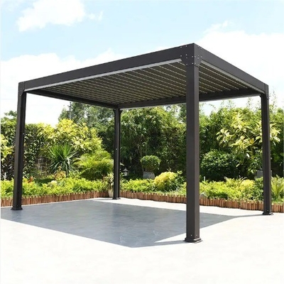 Wasserdichtes Louvre Dach Louver Pavillon Außenraum Aluminium Pergola mit modernem Design