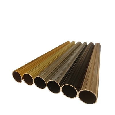 Anodisierte Rohre für Fenster und Türen