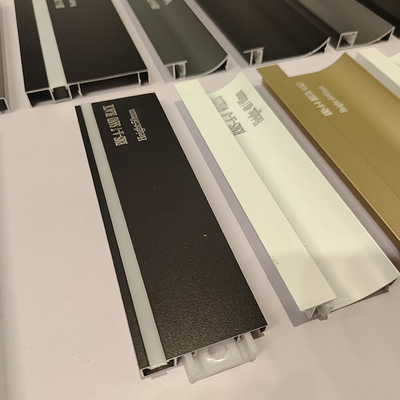 Custom 6063 T5 Aluminiumfliesen Profil für moderne dekorative Keramik Rand Ecke