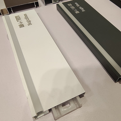 Custom 6063 T5 Aluminiumfliesen Profil für moderne dekorative Keramik Rand Ecke