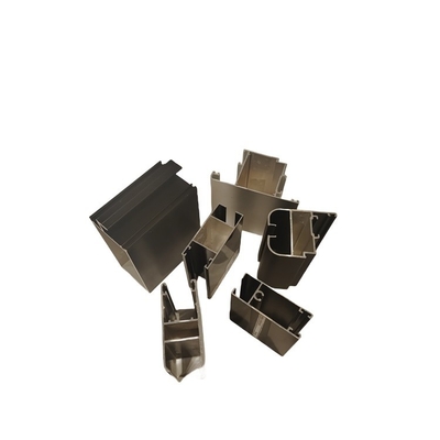 6063 6061 Profile aus Aluminiumlegierung für Thermalbrechfenster und -türen auf dem dominikanischen Markt