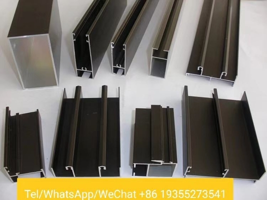 6063 6061 Fluorkohlenstoff-Extrusionsprofil aus Aluminiumlegierung für Schiebetüren und Fenster