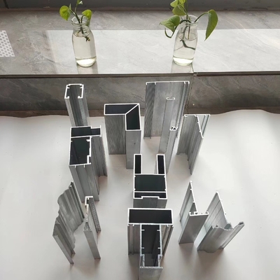 Wärmeabbruch-Gehäusefenster Aluminiumprofil Aluminium-Extrudierte Profile für Türfenster