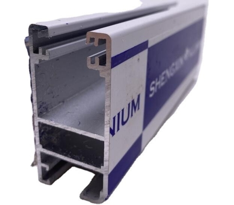 6063 6061 Aluminiumlegierung, benutzerdefinierte Pulverbeschichtung Industriealuminium Extrusionsprofil