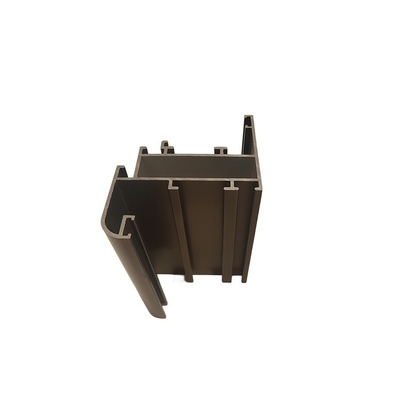 6063 Anodisiertes Aluminiumprofil für kundenspezifische Rahmen Länge 5,8-6,0M Standard GB5237-2008