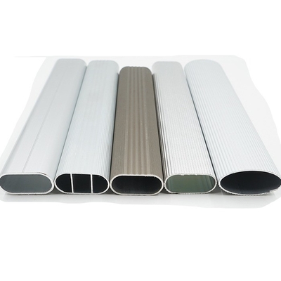 5.8-6.0M Länge Shengxin Aluminiumlegierung Oval Satin Anodisierungs Schrank Schrank Verdickte Kleidung Hängestange