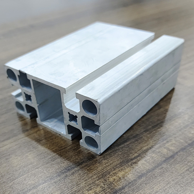 Silber 6063 Aluminiumlegierung kundenspezifische industrielle Aluminium-Extrusionsprofile für Produkte
