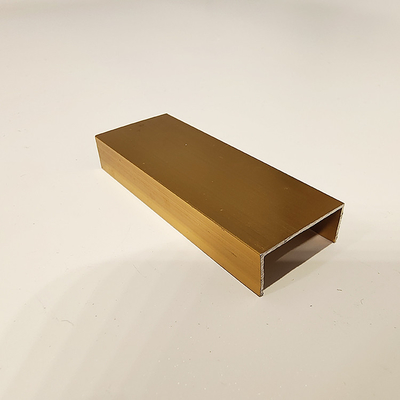 Anodisiertes Aluminiumprofil für Küchenschränke aus Glas