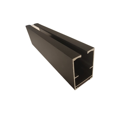 ISO9001/ISO14001/ISO18001-zertifiziertes Aluminiumprofil für ein Doppelglas-Rutschenfenster