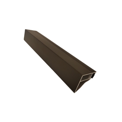 ISO9001/ISO14001/ISO18001-zertifiziertes Aluminiumprofil für ein Doppelglas-Rutschenfenster