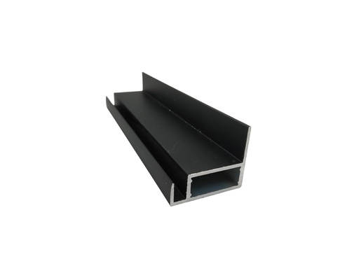 Schwarze Aluminium-Faltfenster mit T3-T8-Temper und Aluminium-Extrudierte Profile