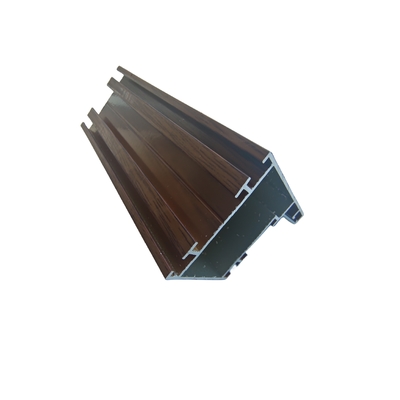 Aluminiumlegierungsrahmen goldene, maßgeschneiderte Extrusionsprofile für Fensterprofile der Serie 6000