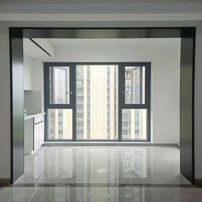 Aluminium-Türrahmen Profil für Fenster und Türen Dicke 0,8 mm-2,0 mm Anpassbar