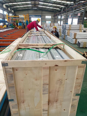 Aluminium-Industrial Track Herstellung Dicke 0,8 mm bis 2,0 mm und angepasste Optionen
