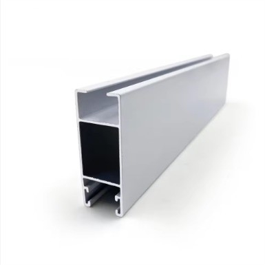 6063 6061 Quadratprofil aus Aluminiumlegierung für Fenster und Tür aus Aluminium in Bronzefarbe