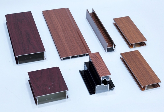 Extrusionsfensterprofil mit wettbewerbsfähigem und Sandstrahl-anodisiertem Aluminiumprofil