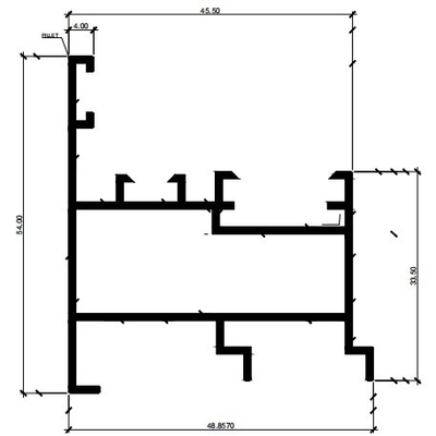 6063 6061 Profile aus Aluminiumlegierung für Fenster und Türen in Guatemala